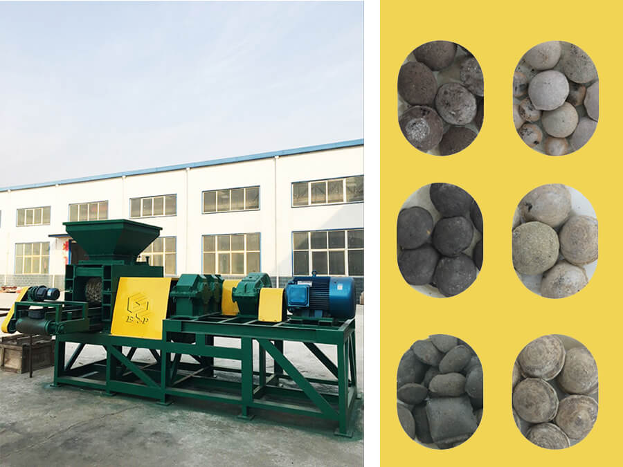 roller pressing machine for gypsum dust