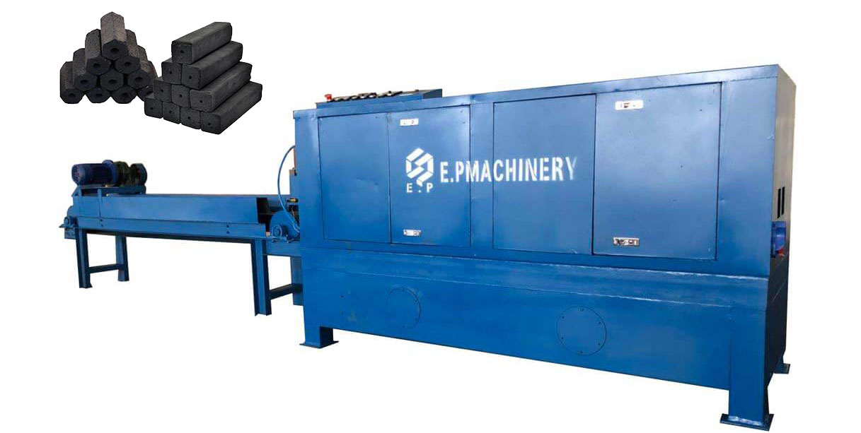 Coal extruding press